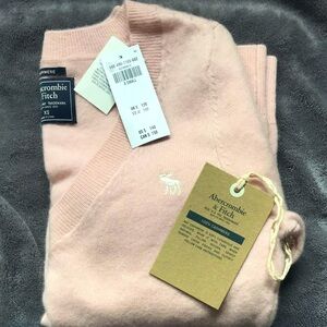 Abercrombie and Fitch, Pink Cashmere Sweater